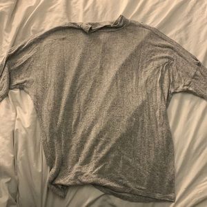 Grey/white long sleeve shirt